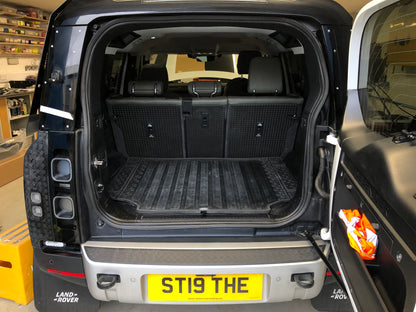 Rubber Boot Mat (genuine) for Land Rover Defender L663 (110 models)