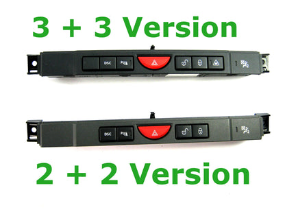 Hazard Switch Fascia Trim Panel in Carbon Fibre for Land Rover Discovery 3