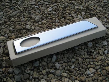 Tailgate Light Housing Cover - Stainless Steel (Front Face) - for Land Rover Discovery 3