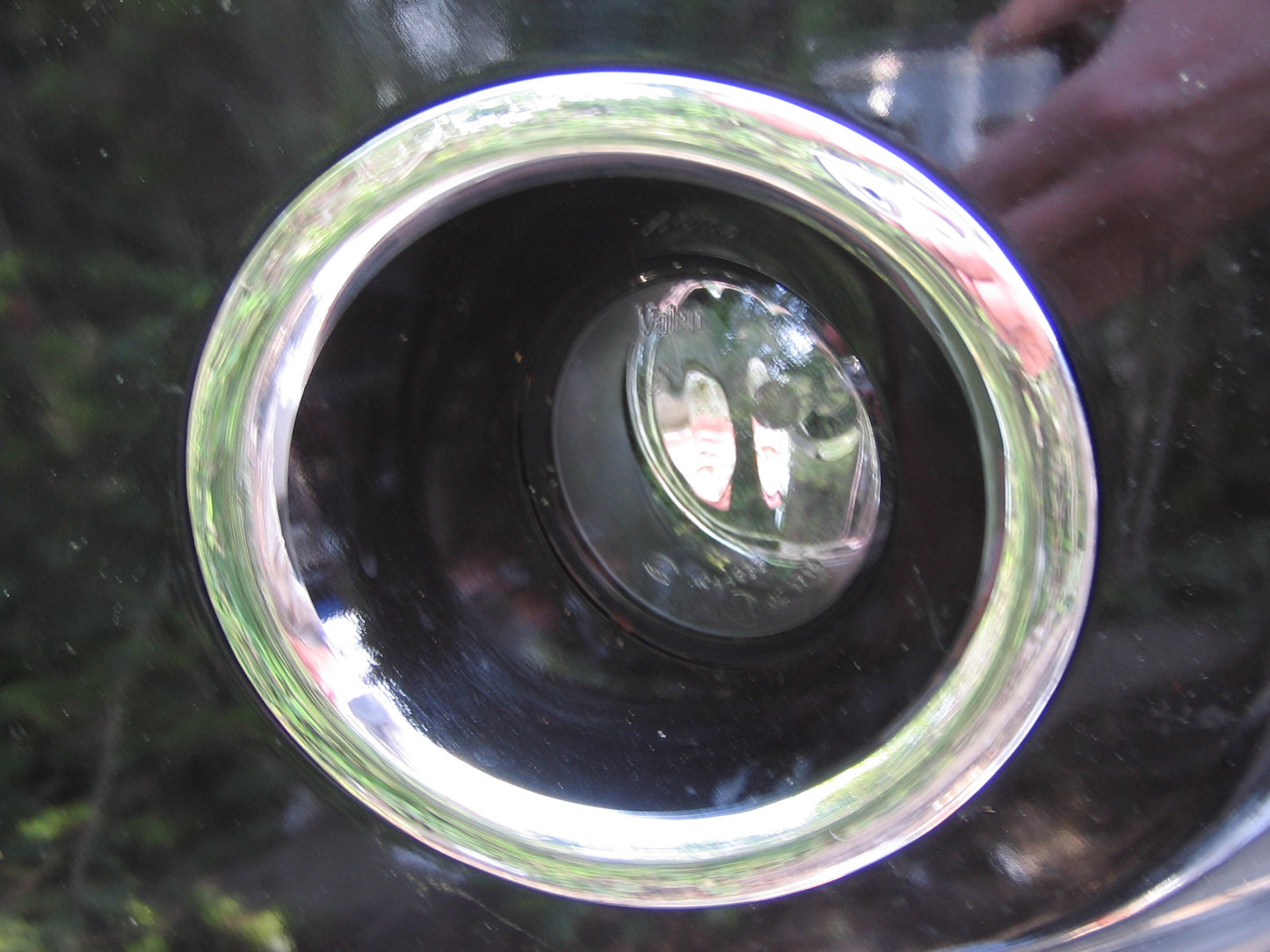 Fog Lamp Surrounds - Stainless Steel - for Nissan Navara D40