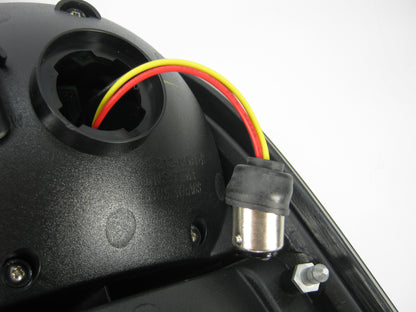 Smoked LED Rear Lights V1 Chrome LED Section - Toyota Hilux Mk6