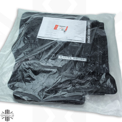Rubber Floor Mat Set (Genuine) - RHD - for Range Rover Sport L494