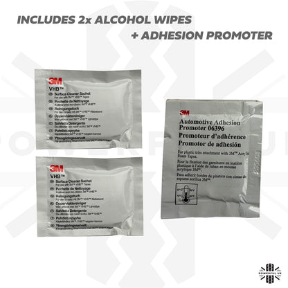 Genuine Black Door Rubbing Strips for Land Rover Discovery Sport (4pc)