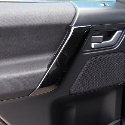 Interior Door Pull Covers (4 pc) - Gloss Black - for Land Rover Freelander 2