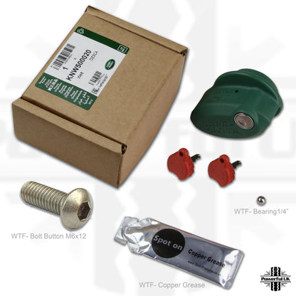 Tow Bar Overhaul Kit + lock & keys - 50mm Large Type (Late) - for Range Rover Sport L320 Genuine