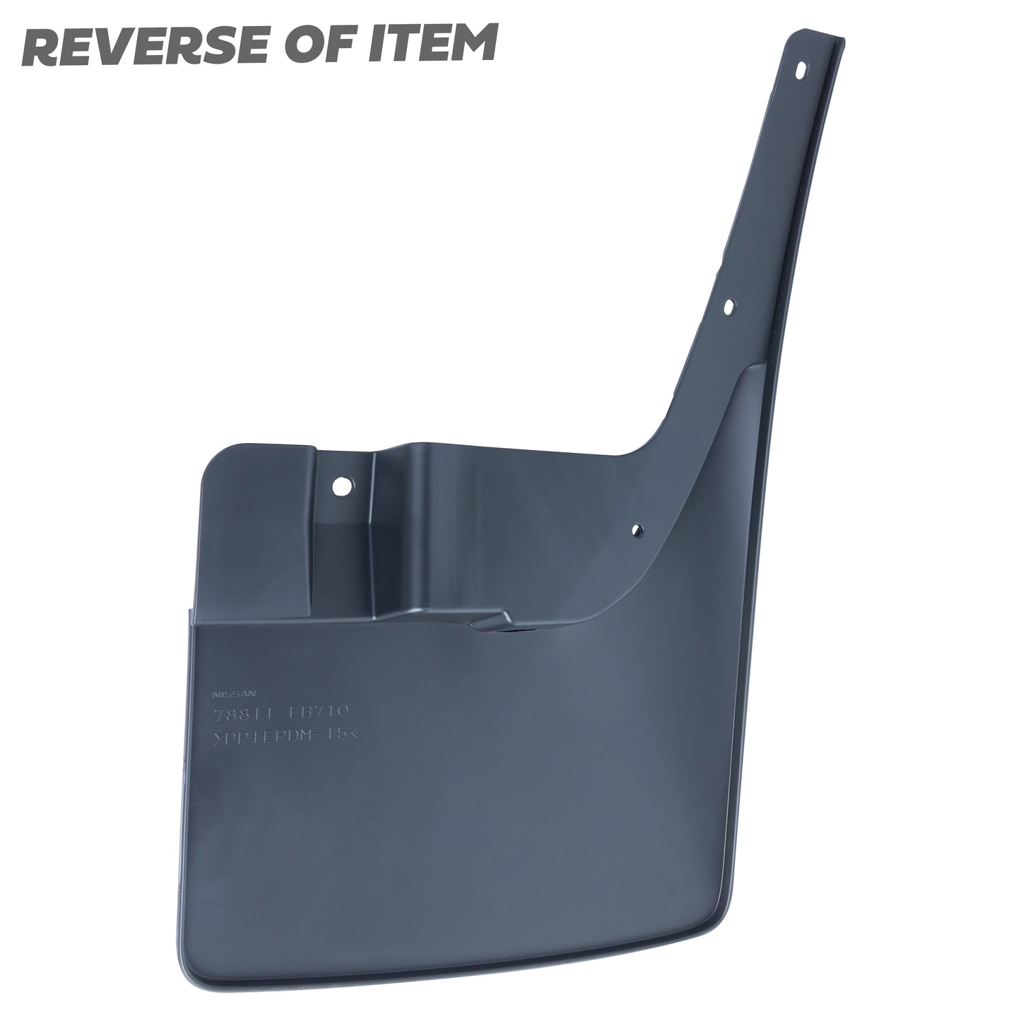 Rear Left Mudflap for Nissan Navara D40