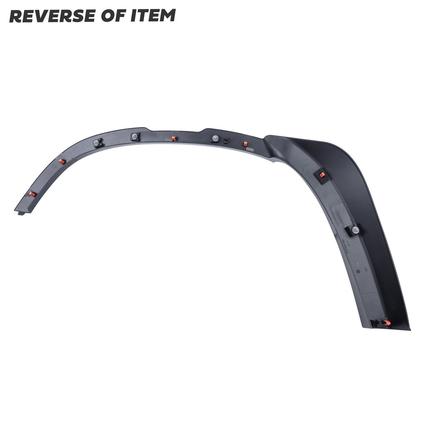 Wheel Arch Section - Standard Width - Rear Left (L3) for Land Rover Defender L663(110 & 130) - Gloss Black