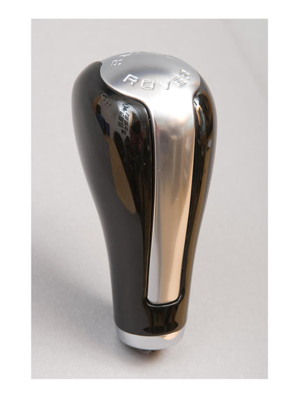 Gear Knob - Lined Oak + Chrome Insert for Range Rover Sport