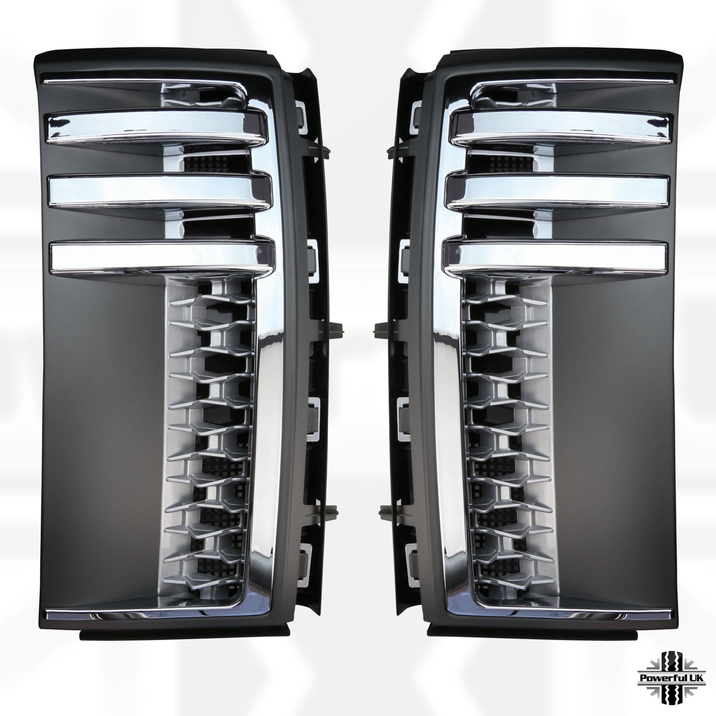 Side Vents - finished in Grey/Chrome/Silver for Range Rover L322