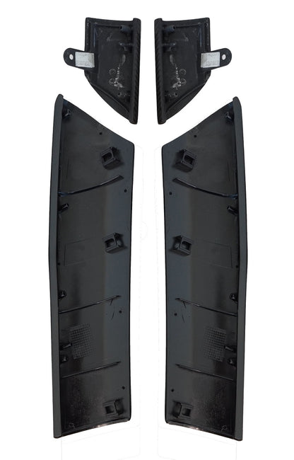 Black Piano Interior 4PC Dash kit for Range Rover L322 Vogue 06+ grand laquer