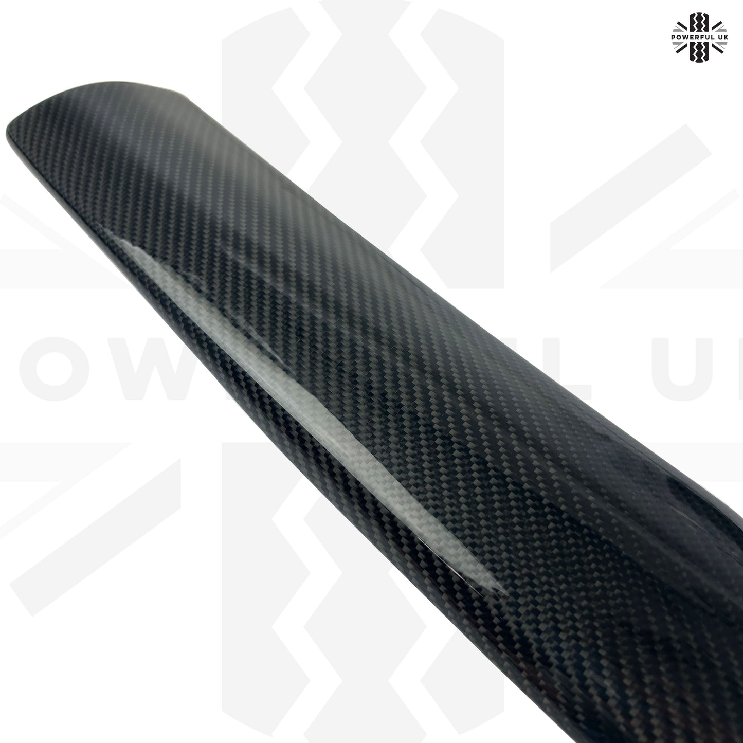 Centre Console Dash Pillars Black Carbon for Range Rover L322 - Pair