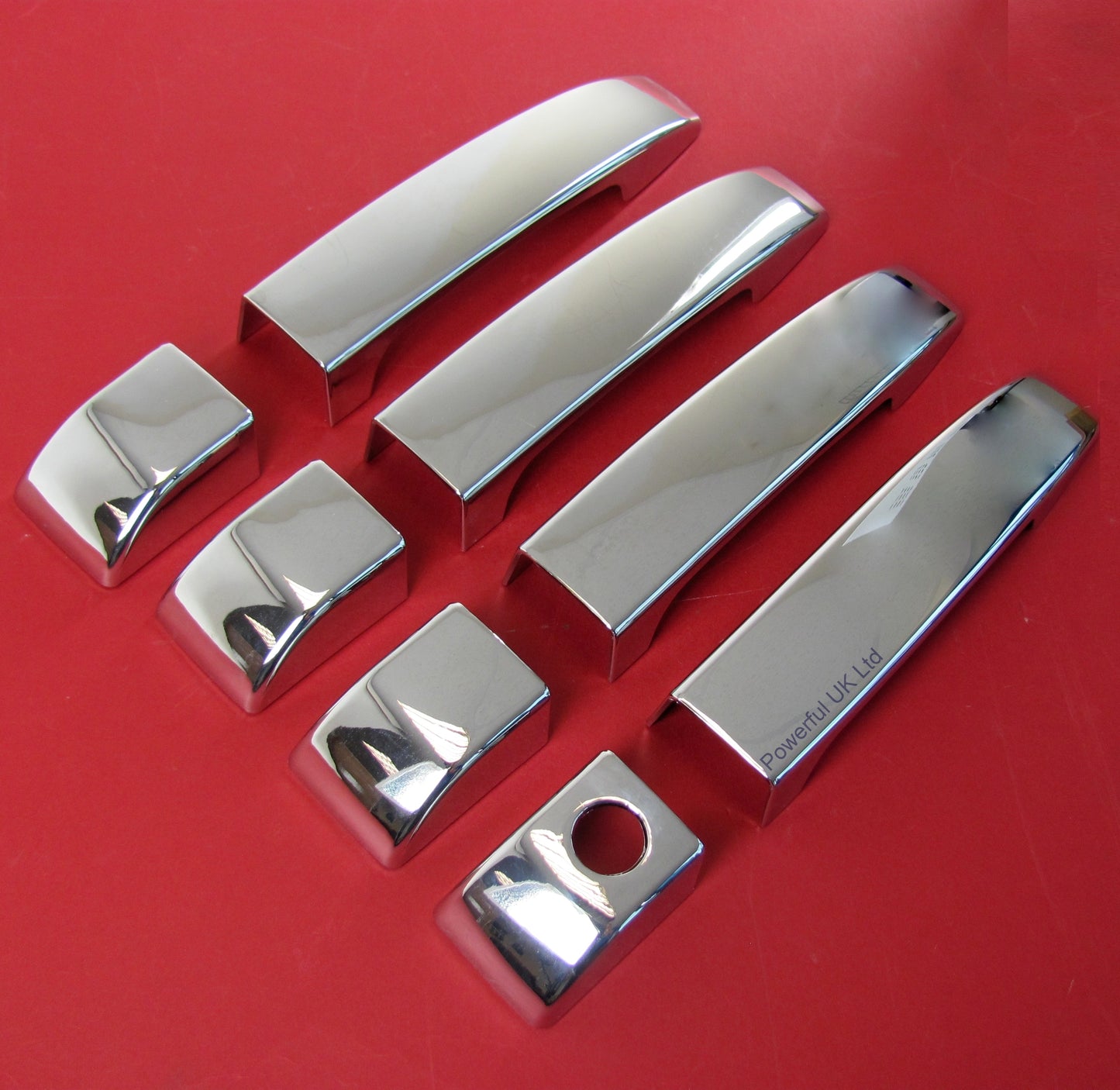Door Handle Covers (8pc) for Range Rover L322   - Chrome