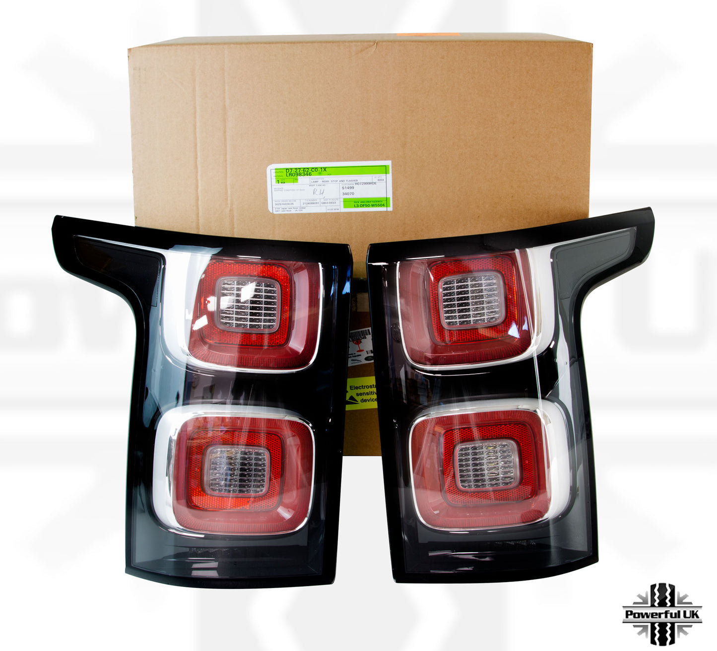 2018 Facelift Rear Light Conversion (re-wired for early cars) for Range Rover L405