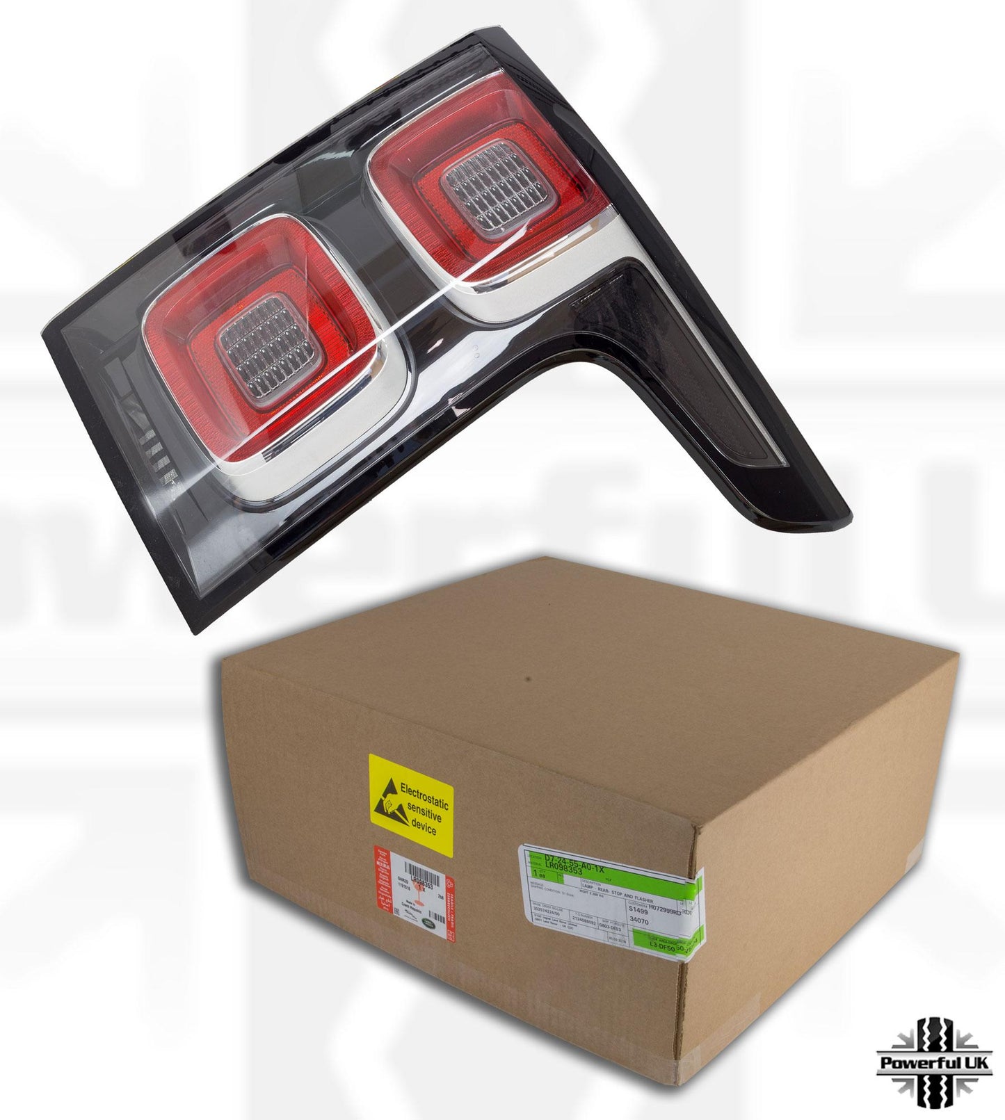 2018 Facelift Rear Light - Right for Range Rover L405