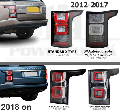 2018 Facelift Rear Light - Right for Range Rover L405