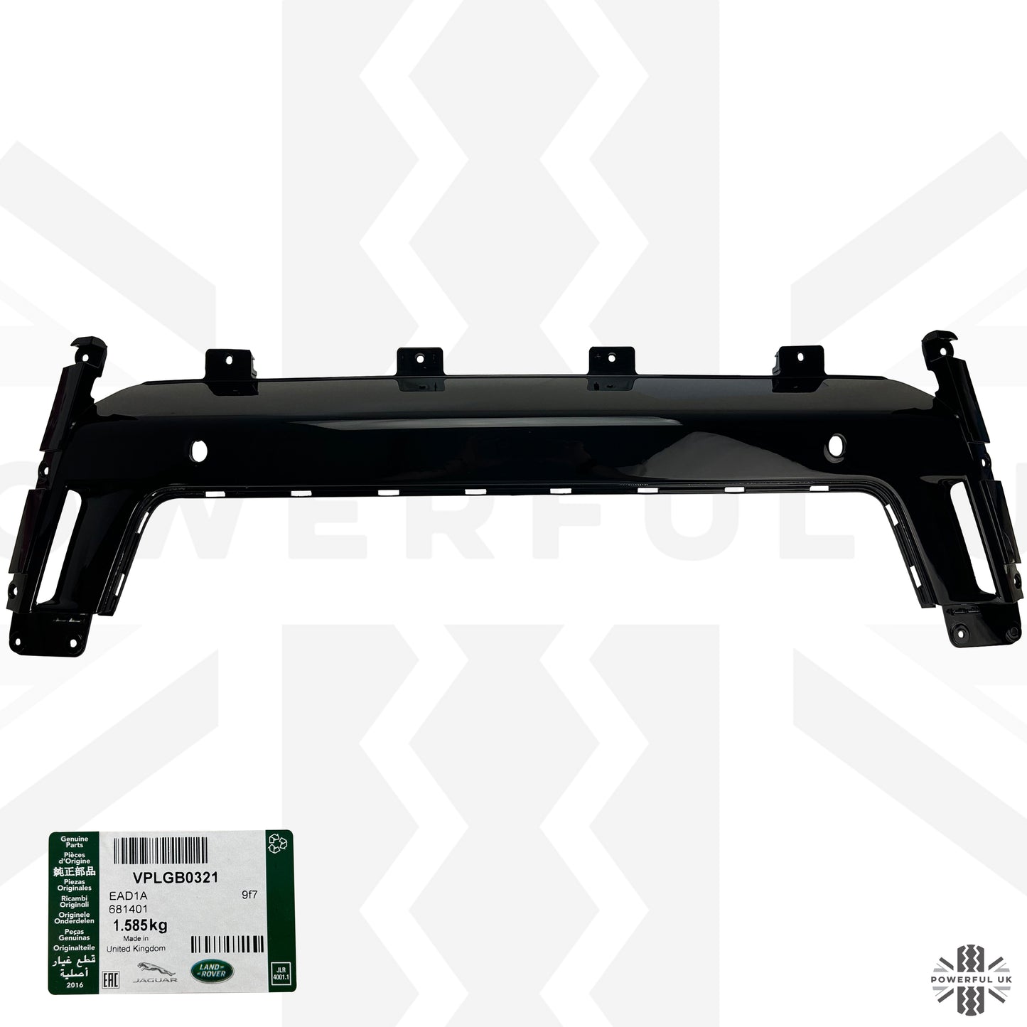 Genuine SVO Front Bumper Trim Surround & Fog Bezel kit for Range Rover L405 SVO