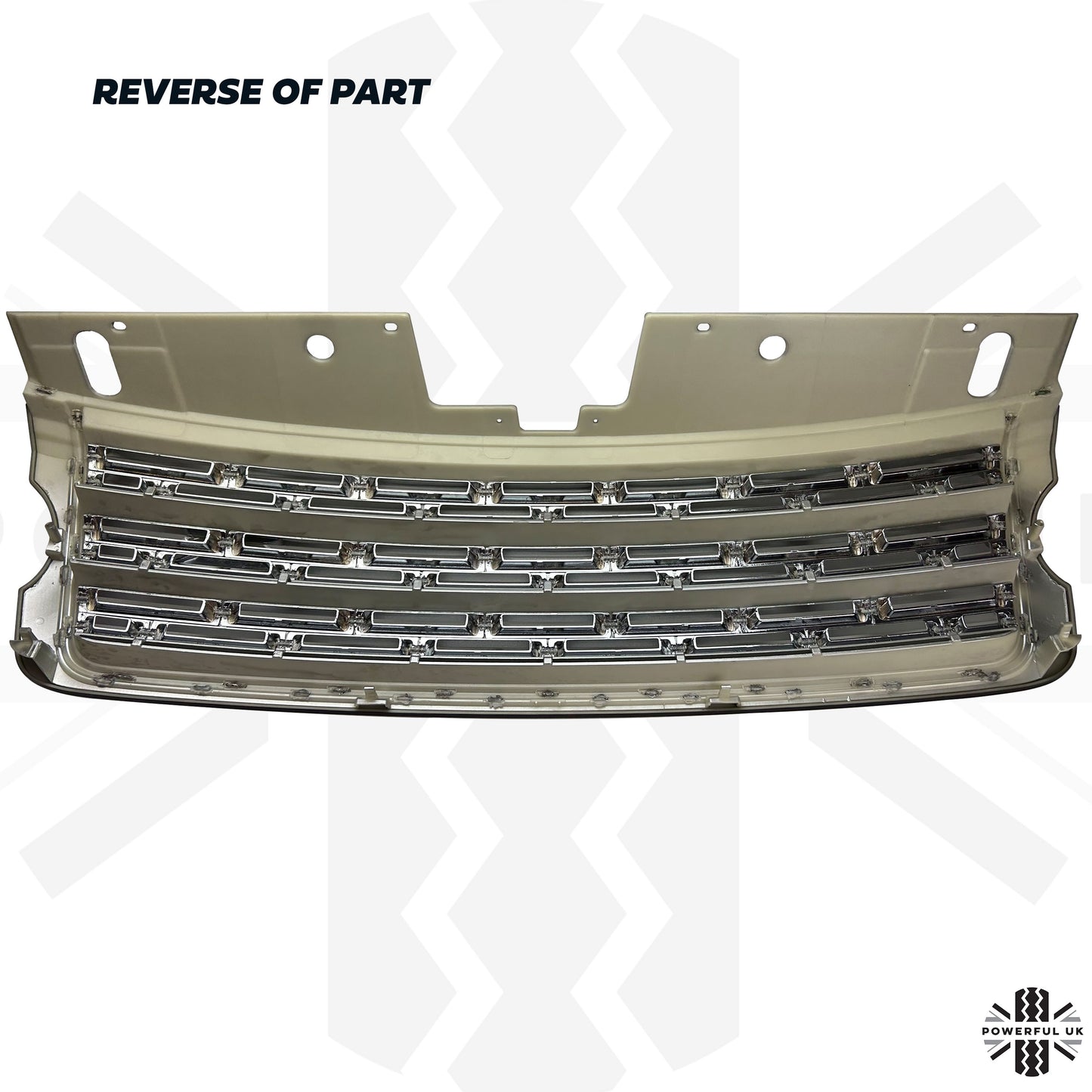 SV Autobiography Style Black/Chrome/Silver Front Grille for Range Rover L405