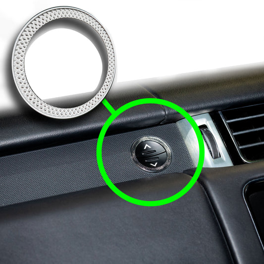 Chrome Metal Glove Box Button Surround Trim for Range Rover L405