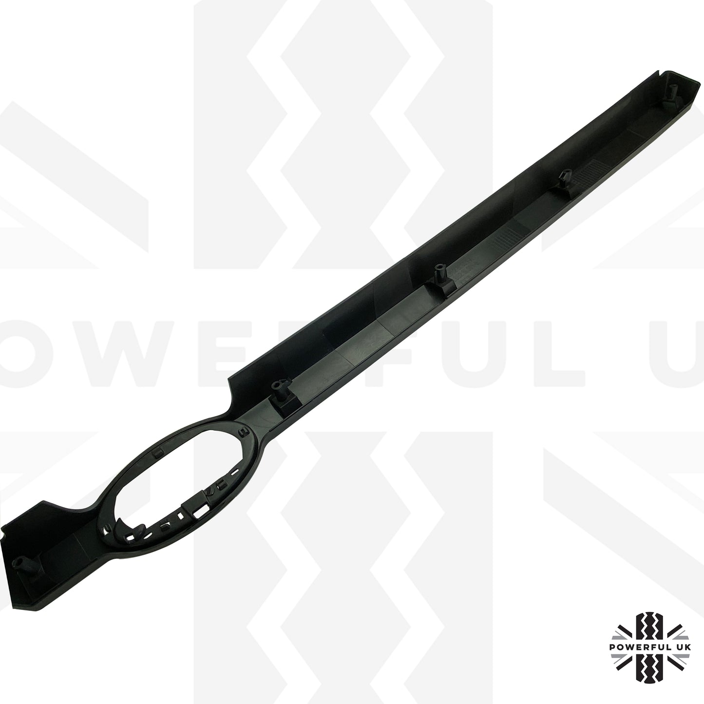 Replacement Front Grille Bar in Gloss Black for Land Rover Defender L663