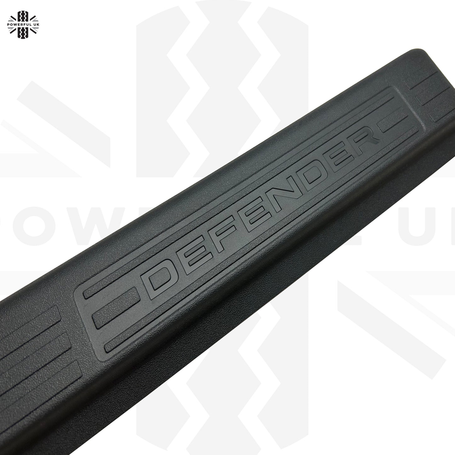 Genuine 'Defender' Scuff Plate for Land Rover Defender L663 Grey - Front Right