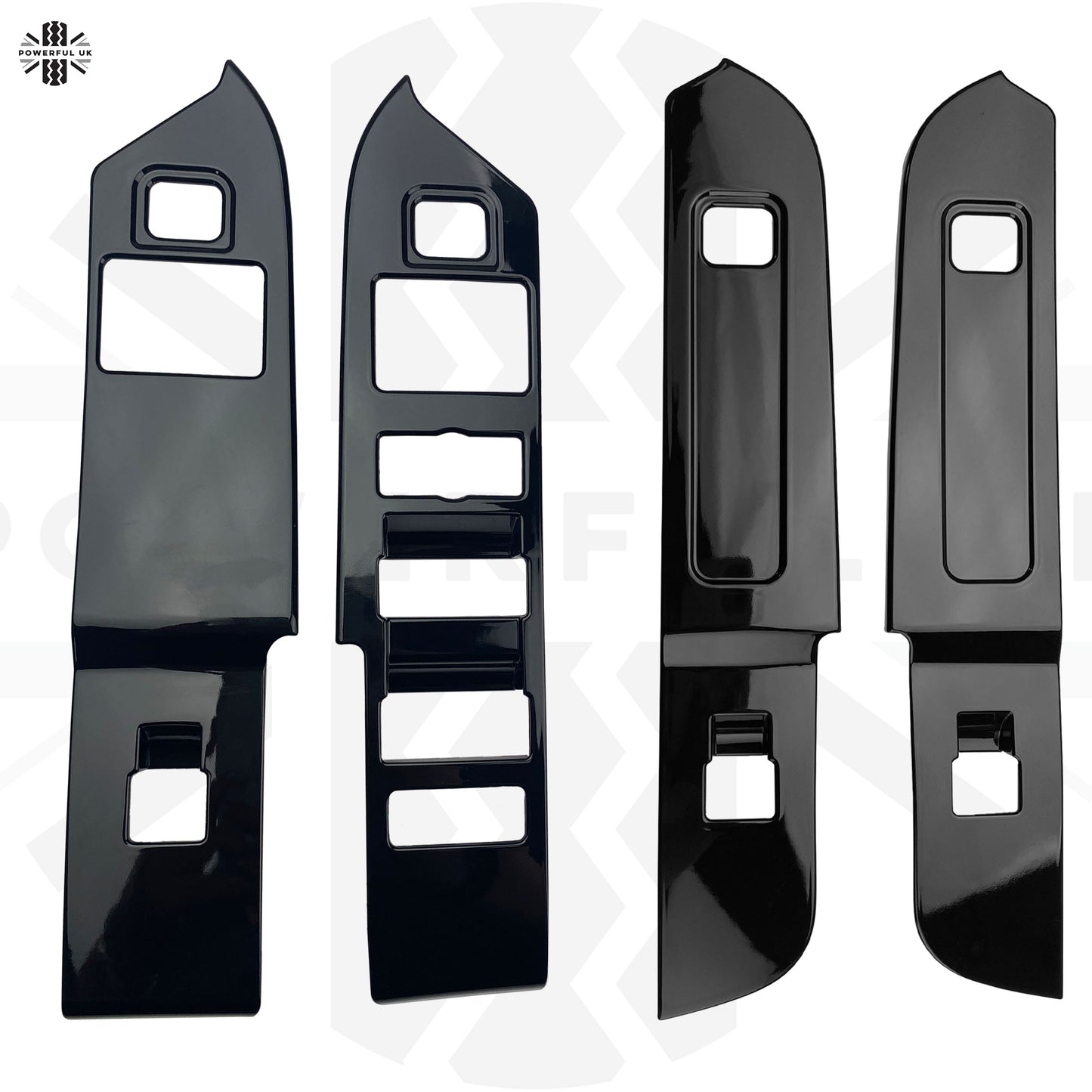 Window Switch Surround Trim - Gloss Black - for Land Rover Defender L663 RHD