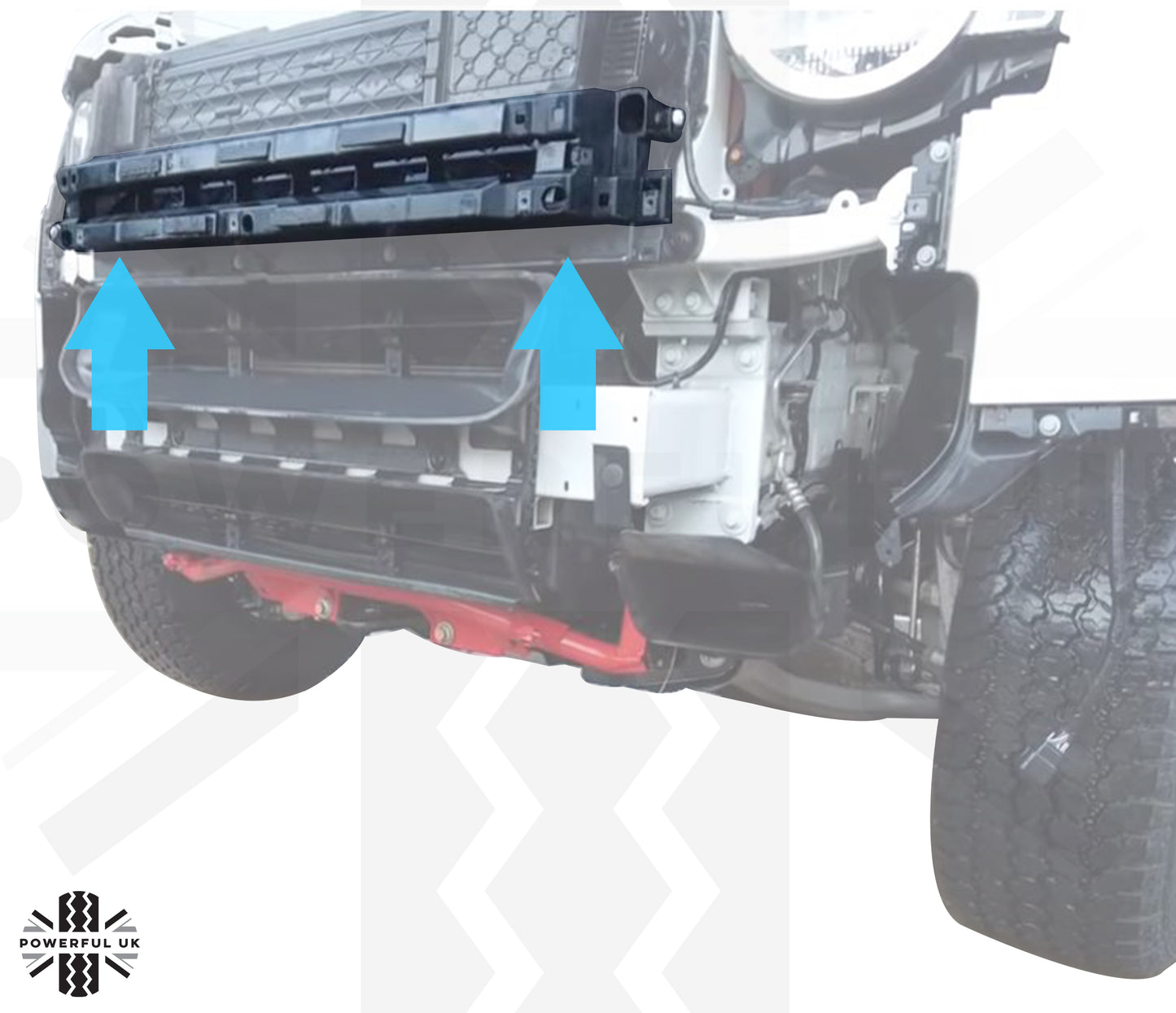 Front Bumper Mount for Land Rover Defender L663