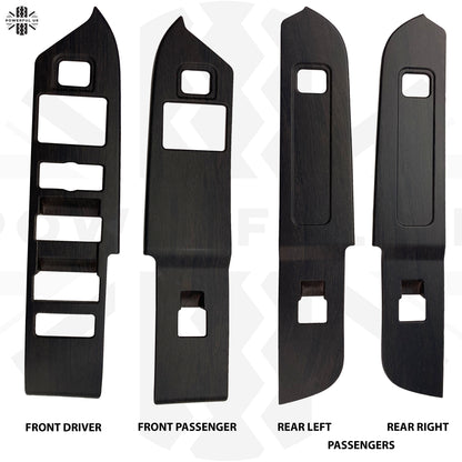 Window Switch Surround Trim - Oak Wood - for Land Rover Defender L663 LHD