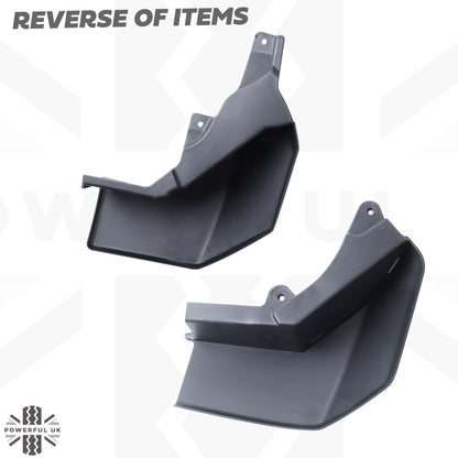 Front & Rear Mudflap Kit for Land Rover Discovery 3/4 - Late Type (2009+)