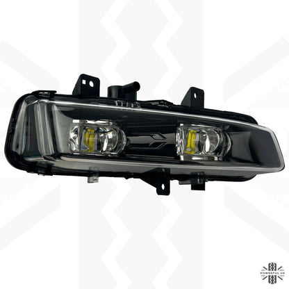 Front Bumper LED Fog Light in Black for Range Rover Evoque - Right