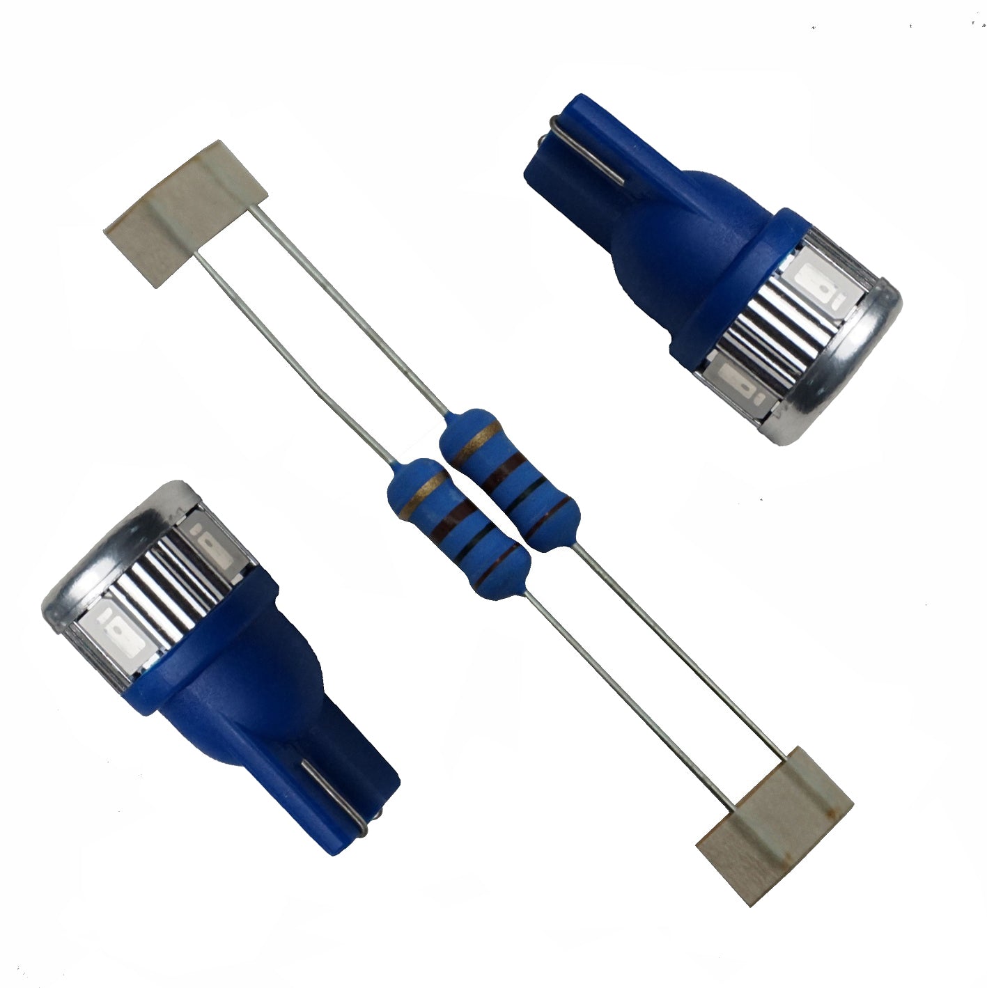 Wing Mirror puddle light lamp BLUE LED bulb upgrade for Range Rover L322