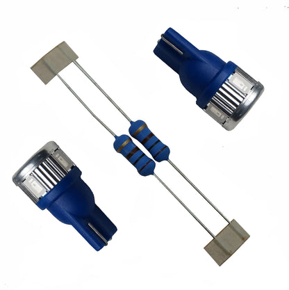 Wing Mirror puddle light BLUE LED bulb upgrade for Land Rover Freelander 2