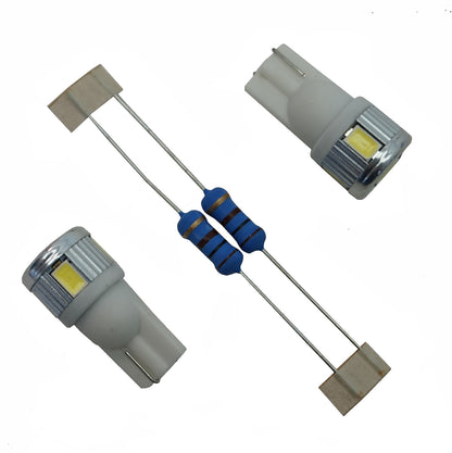 Wing Mirror Puddle Light White LED bulb Upgrade for Range Rover L322