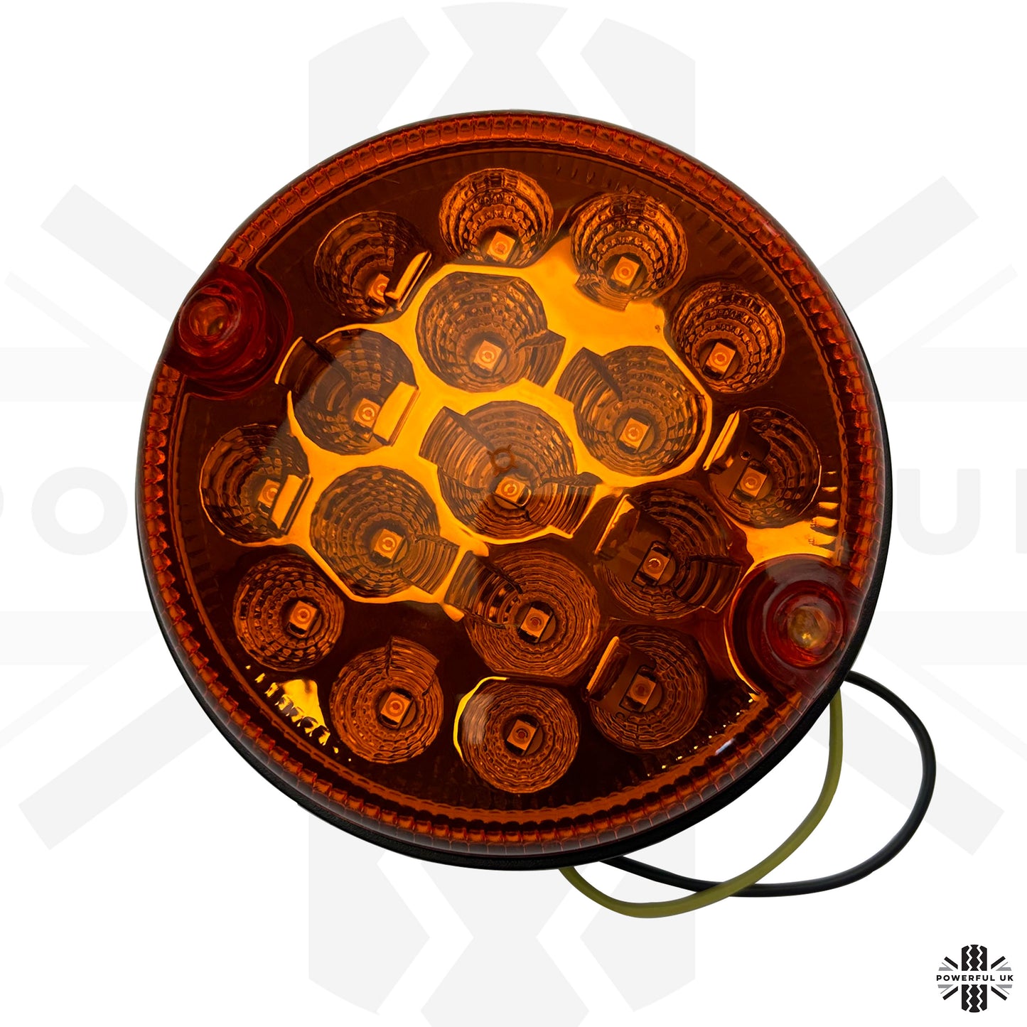 NAS Style LED Orange Indicators for Land Rover Defender - Pair