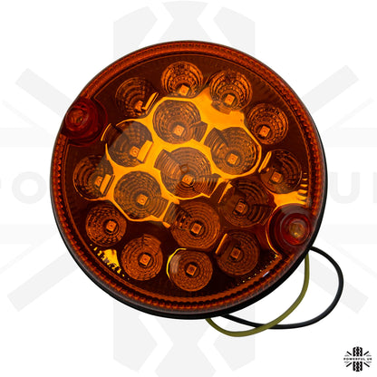 NAS Style LED Orange Indicators for Land Rover Defender - Pair