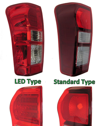 Isuzu Rodeo DMax Pickup (2012-21) Rear Light inc Loom+Bulbs - LH