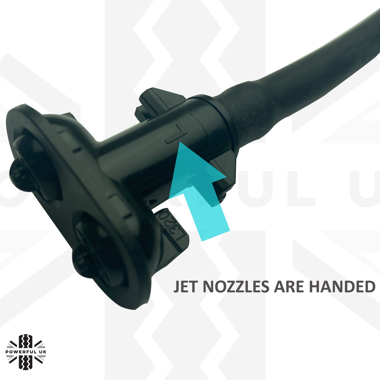 Genuine Front Bumper Washer Jets for Land Rover Discovery 4 2014 - 2016 (Left)