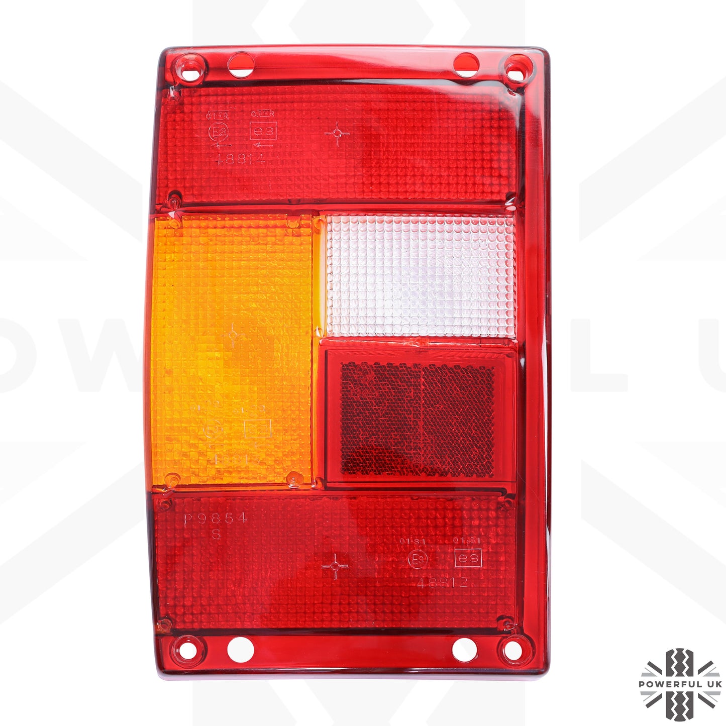 Rear Light Lens for Range Rover Classic - Main Lens - Clear Edge - Left Side