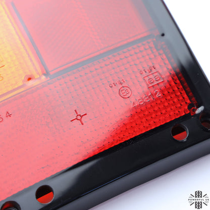 Rear Light Lens for Range Rover Classic - Main Lens - Black Edge - Left Side