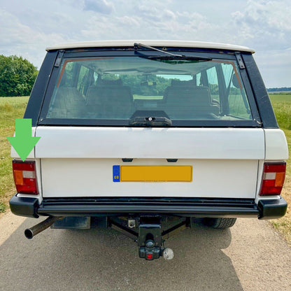 Rear Light Lens for Range Rover Classic - Main Lens - Black Edge - Left Side