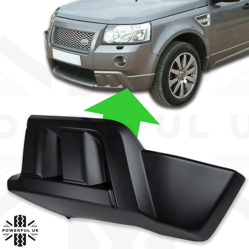 Front Bumper HST styling kit unpainted for Land Rover Freelander 2 - LH
