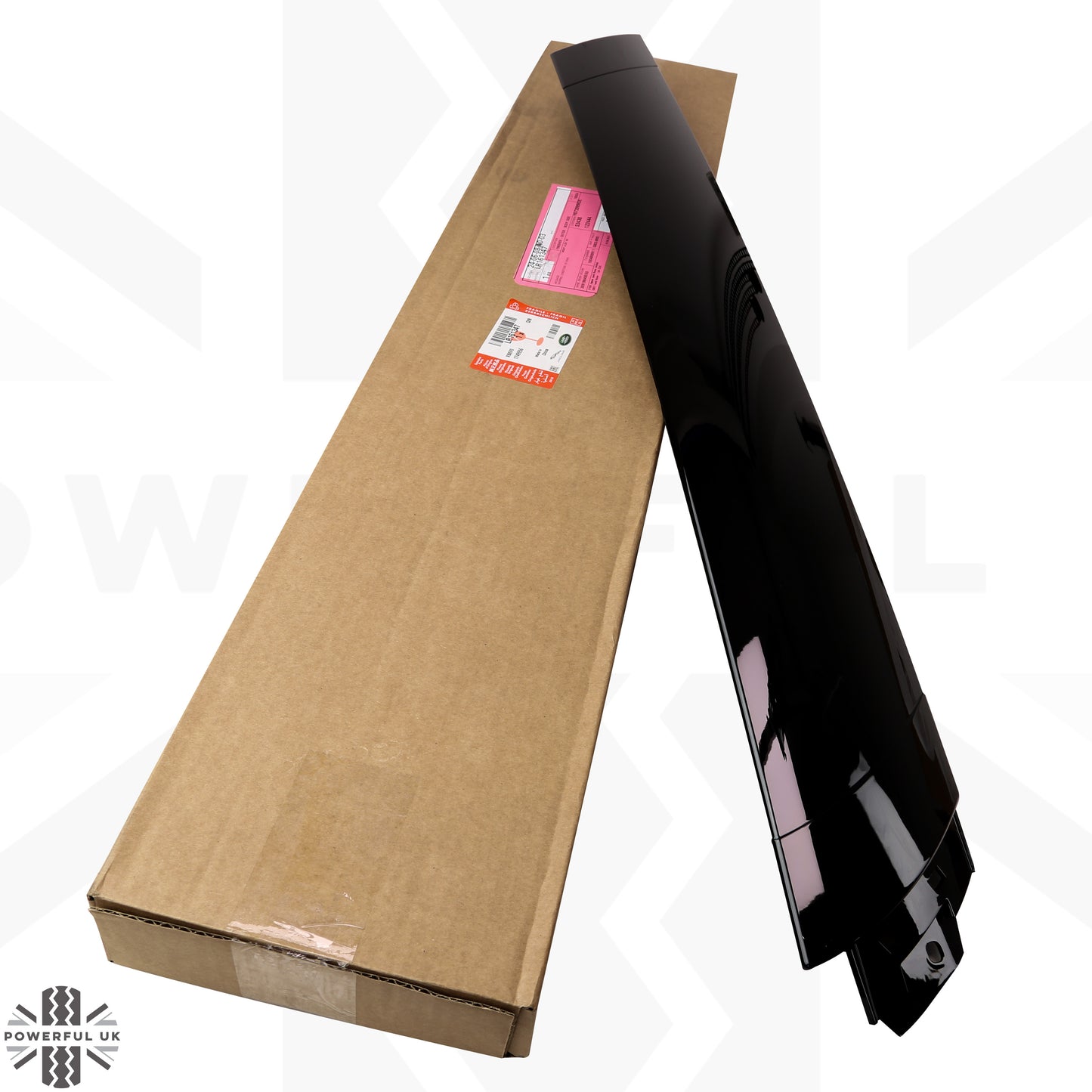 Genuine A Pillar Finishers in Gloss Black for Land Rover Defender L663 - PAIR