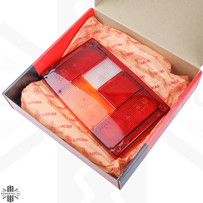Rear Light Lens for Range Rover Classic - Main Lens - Clear Edge - Left Side