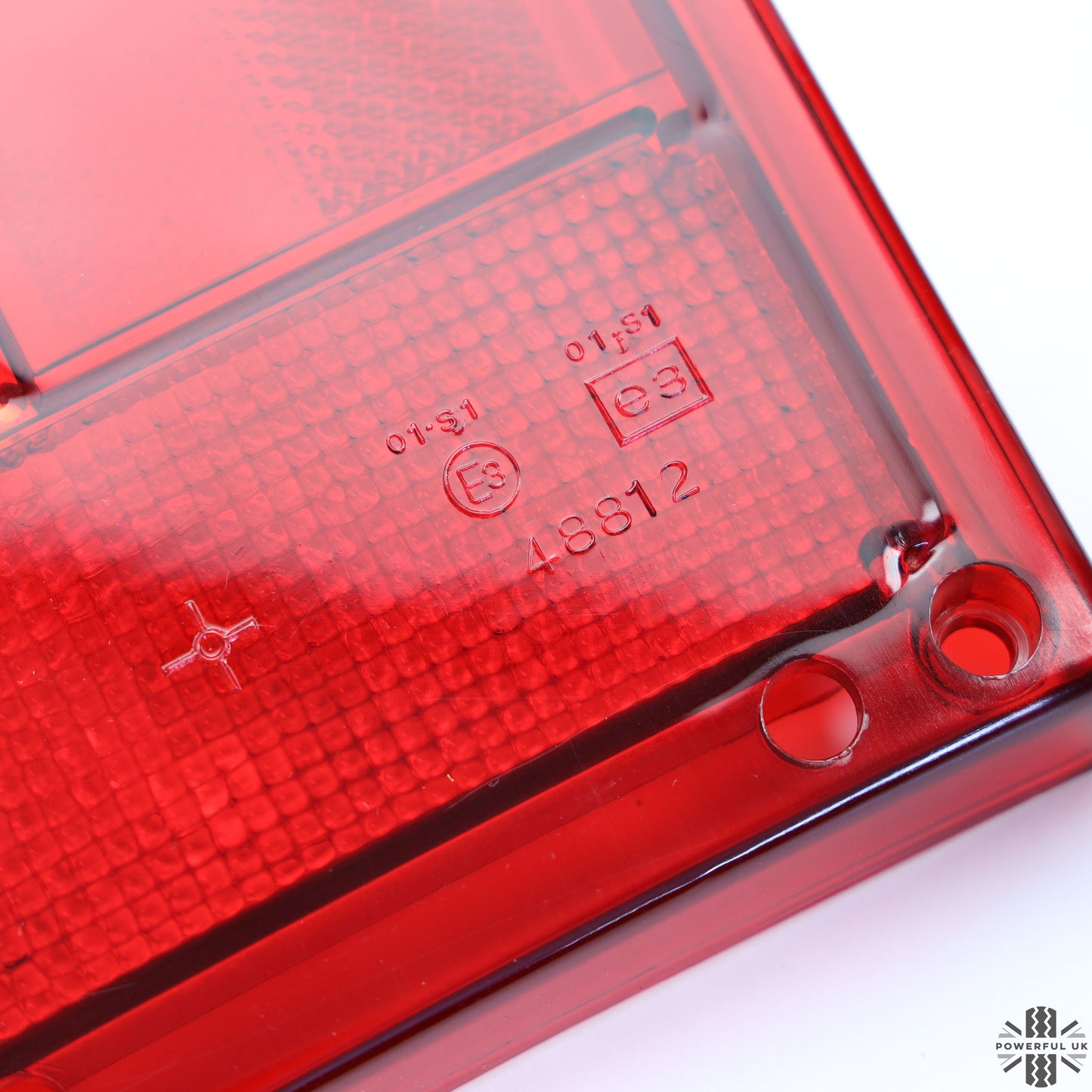 Rear Light Lens for Range Rover Classic - Main Lens - Clear Edge - Left Side