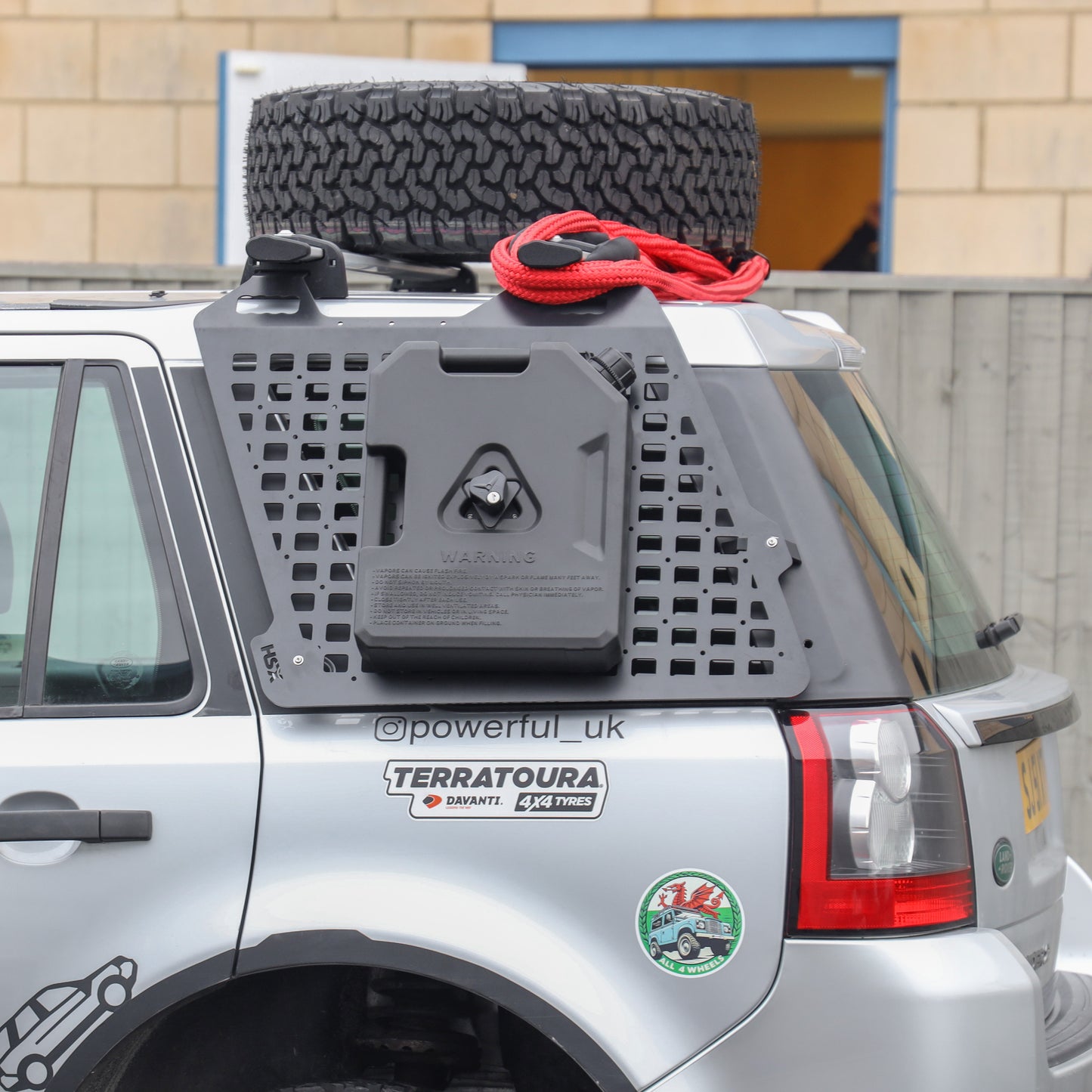 Molle Plate Kit for Land Rover Freelander 2 - Left