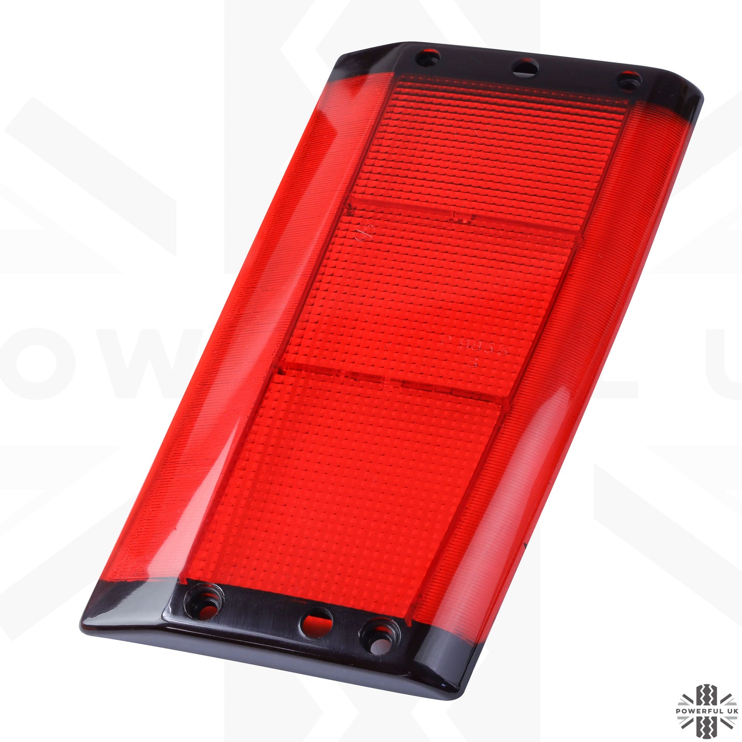 Rear Light Lens for Range Rover Classic - Side Section - Black Edge - Left Side