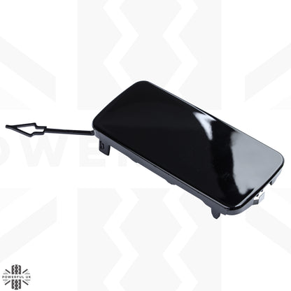 Tow Eye Blanking Plate for Land Rover Defender L663 - Gloss Black - Left