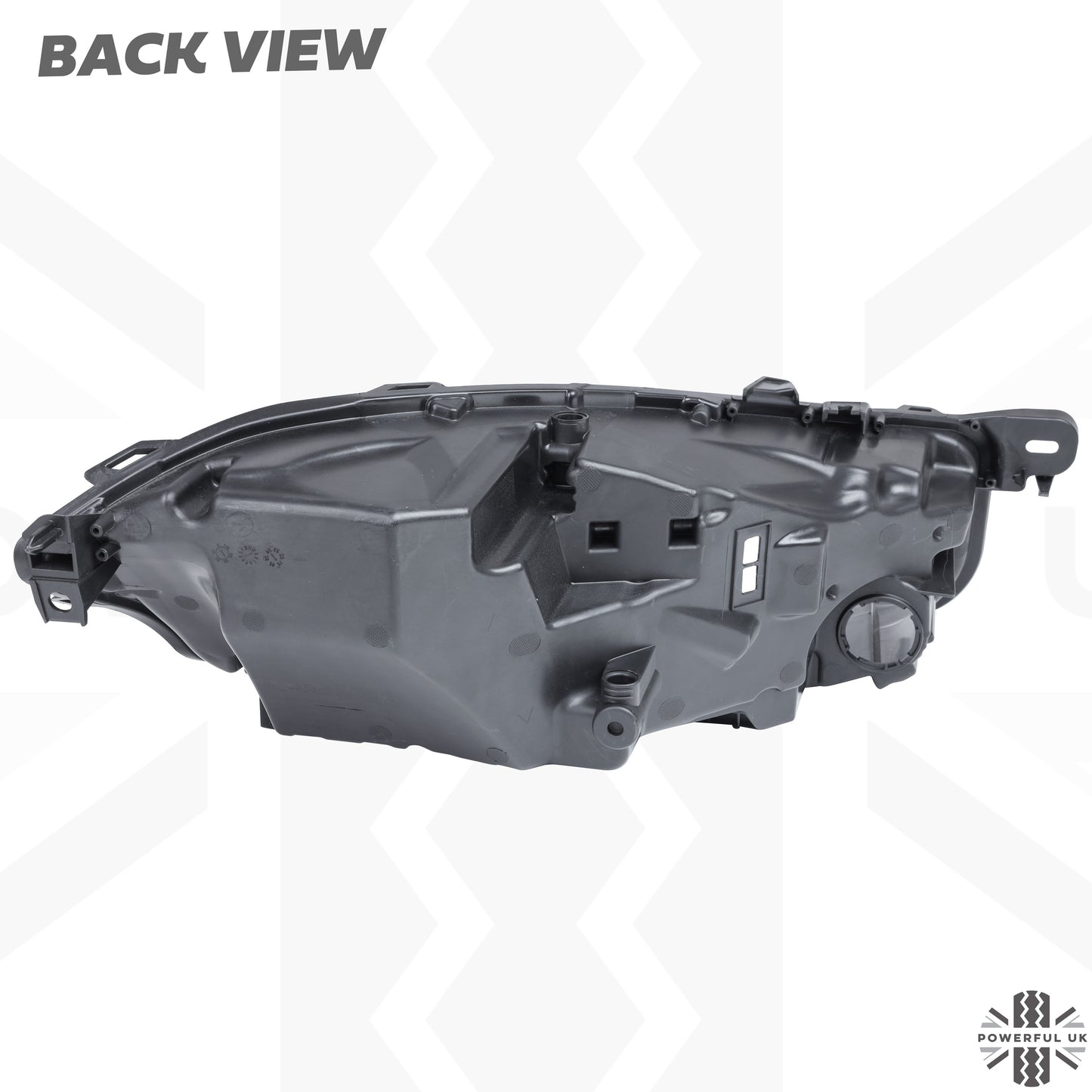 Left Replacement Headlight Rear Housing for Jaguar XF 2016-20 - LED Type