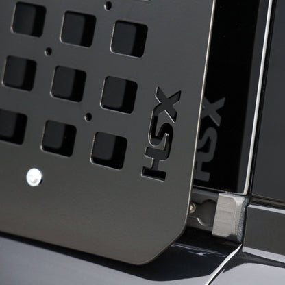 Molle Plate Kit - Black - Grid Design - LH - for Land Rover Defender L663 (90 Model)