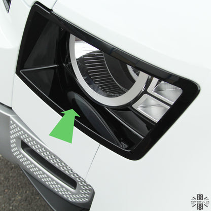 GENUINE Headlight Surround 'NO Washer' for Land Rover Defender L663 - LEFT