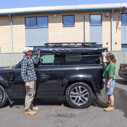Awning Pillar Mount for Expedition Roof Rack for Land Rover Defender L663 90 - Left